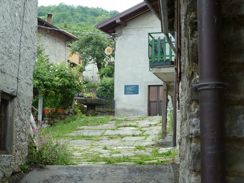 Casarola. Vista del borgo