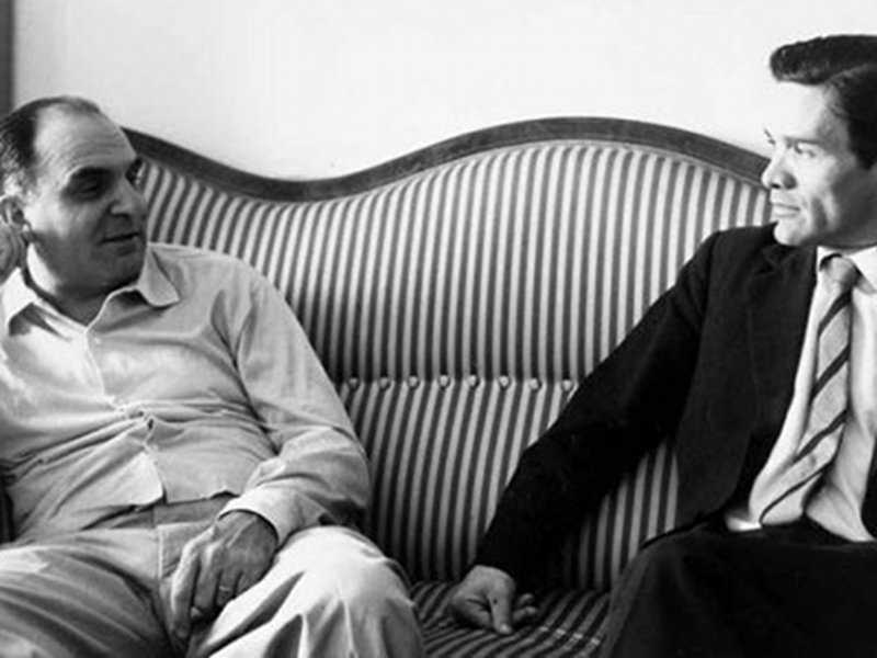 Attilio Bertolucci e Pier Paolo Pasolini