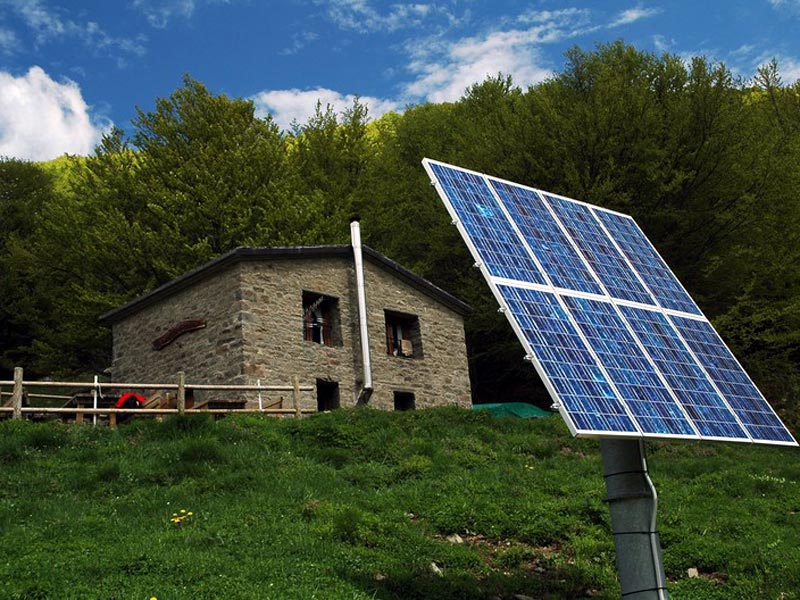 Rifugio San Leonardo al Dolo - Energia rinnovabile